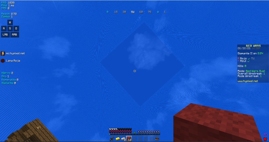 Paraguacraft PvP — BedWars en Hypixel